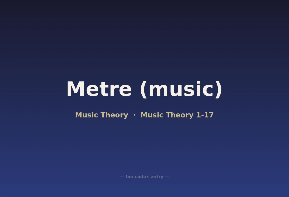 Metre (music)